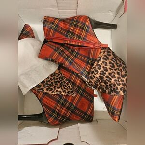 BETSEY JOHNSON x Torrid Plaid Bootie
